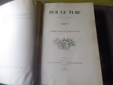 CRAFTY  SUR LE TURF  PLON 1899  / EQUITATION CHEVAL EQUESTRE COURSES