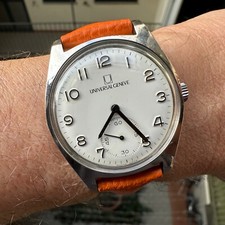 Montre Homme UNIVERSAL GENEVE Ferrovie Dello Stato 36Mm Acier