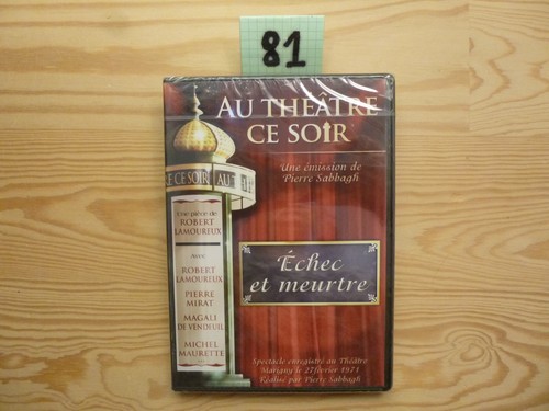 Dvd echec meurtre - :,