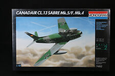 YF023 MONOGRAM 1/48 maquette avion 74002 Canadair CL.13 Sabre Mk.5/F.Mk.4 49 Pcs