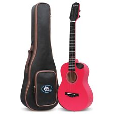 Ukulélé ténor, acajou massif ukulélé 26 pouces, hawaïen uke avec débutant