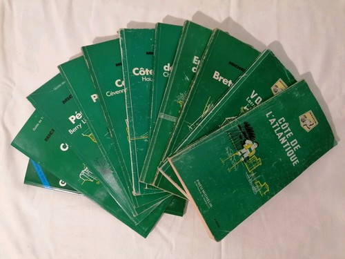 Lot guides michelin vert - 11, de