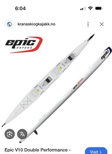 Epic v10 double - epic, surfski
