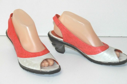 Eject open pumps - open, orange
