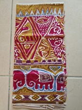 Beau Coupon Tissus Ethnique Coton Couture Mercerie