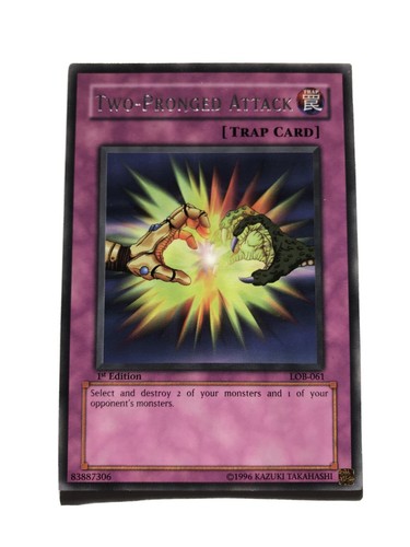Yugioh two pronged - two-pronged, attack