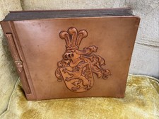 Ancien Album Photos Reliure