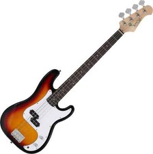 Basse Electrique E-Bass Guitare PB-Style Jazz Blues 4 Cordes 22 Frets Sunburst