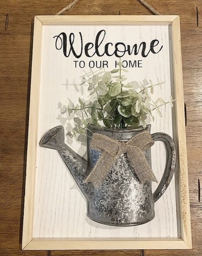 Welcome sign home - home, decor