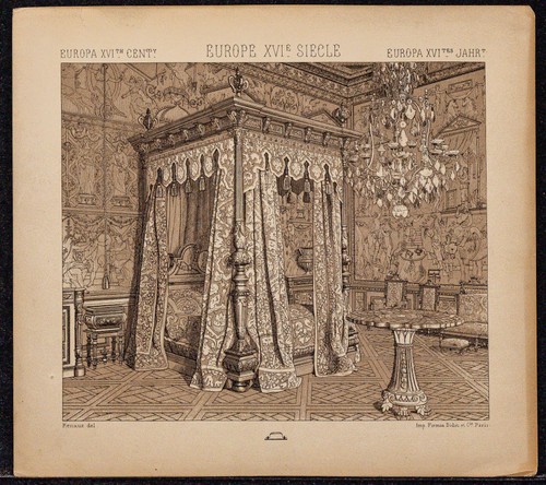 1890 lit parade à - lit, de