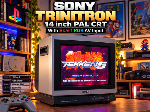 Sony trinitron inch - sony, 14