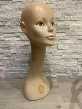 Grande tête à chapeaux 1950 Mannequin Vintage Marotte