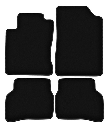 Tapis sol velours noir - de,