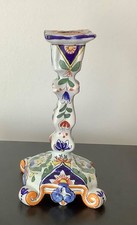 Bougeoir en faïence de