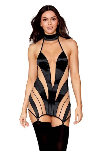 Nuisette stylée noire - , et