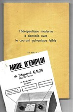 Thérapeutique à domicile avec le courant galvanique faible - Dr E. Mueller