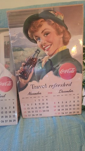 Calendrier coca cola - calendrier,
