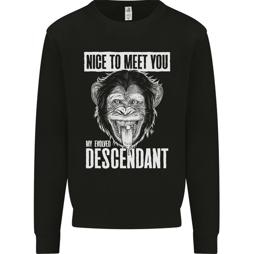 Chimpanzé evolved descendant - evolved,