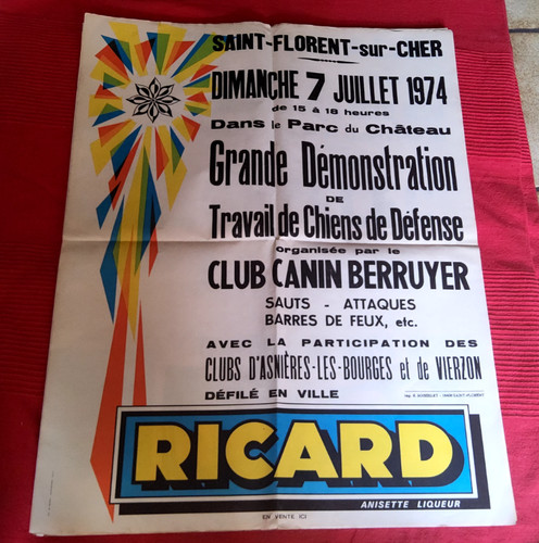 Ancienne authentique affiche - authentique,