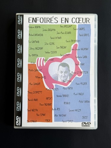 Dvd enfoirés coeur fr - enfoirés,
