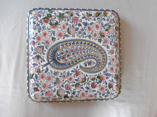 Dessous plat faience gien - plat,