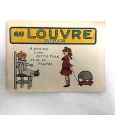 Ancien livre coloriage 1900 Art Nouveau Grands Magasins du Louvre Abel Truchet