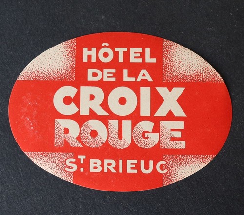 Ancienne étiquette hotel - ancienne,