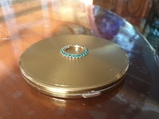 Ancien Poudrier De Sac swiss AGME made année 60 70 