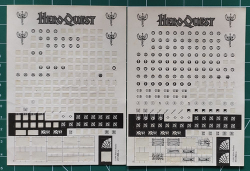 Heroquest autocollants - , /