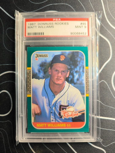 1987 donruss rookies matt - donruss,