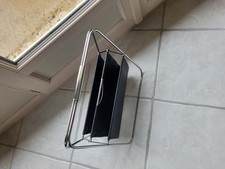 Porte Revue Vintage En Cuir