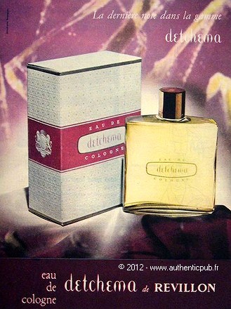 Publicite parfum revillon eau - publicite,
