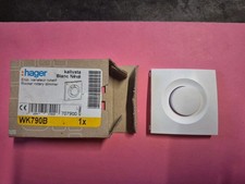 Hager WK790B KALLYSTA - Touche Variateur Rotatif BLANC NEVE KALLYSTA