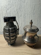 Briquet De Table Pour Restaurer! P.G.L. Combat  Ronson (Made In Japan W.Germany)