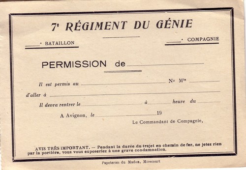 Regiment genie - du,