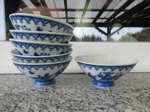 Bols porcelaine asiatique - 6,