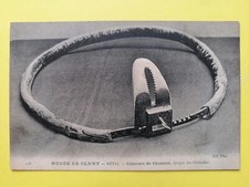 CPA FRANCE PARIS MUSÉE de CLUNY Métal CEINTURE de CHASTETÉ Chastity Belt