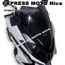 Bulle sport noir exmax pour kymco downtown 125 et 350 (2015/2023)