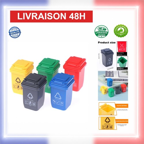 Mini poubelles pièces - poubelles, 5