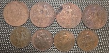 JOLI LOT DE 8 PIECES DE 5 et 10 CENTIMES DUPUIS (1328) DONT RECHERCHÉES