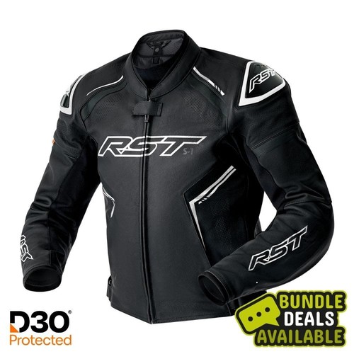 Blouson moto cuir homme - rst, s1