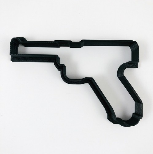 Luger p08 coupe biscuit - luger, 3d
