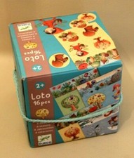Jeu éducatif éveil à partir de 2 ans : Loto 16 pièces - Les 4 Saisons - DJECO