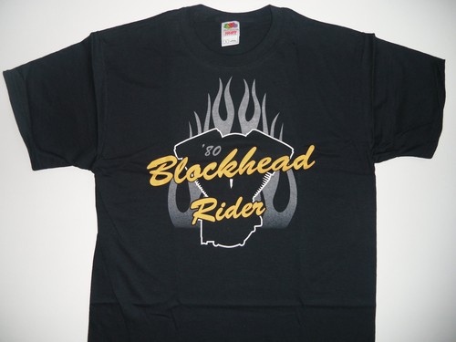 Shirt noir motif biker - t-shirt,