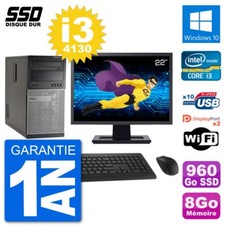 PC Tour Dell 7020 Ecran 22"