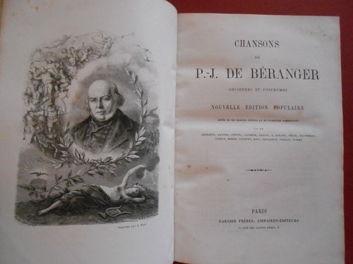 Chansons béranger - chansons, de