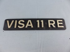 CITROEN VISA 11 RE insigne