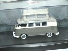 VW COMBI T1 CAMPING CAR Gris et Beige SCHUCO 1:43