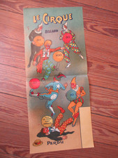 AFFICHE CIRQUE 1940
