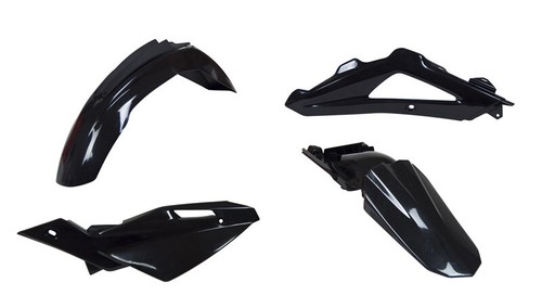 Kit plastiques noir husqvarna - plastiques,